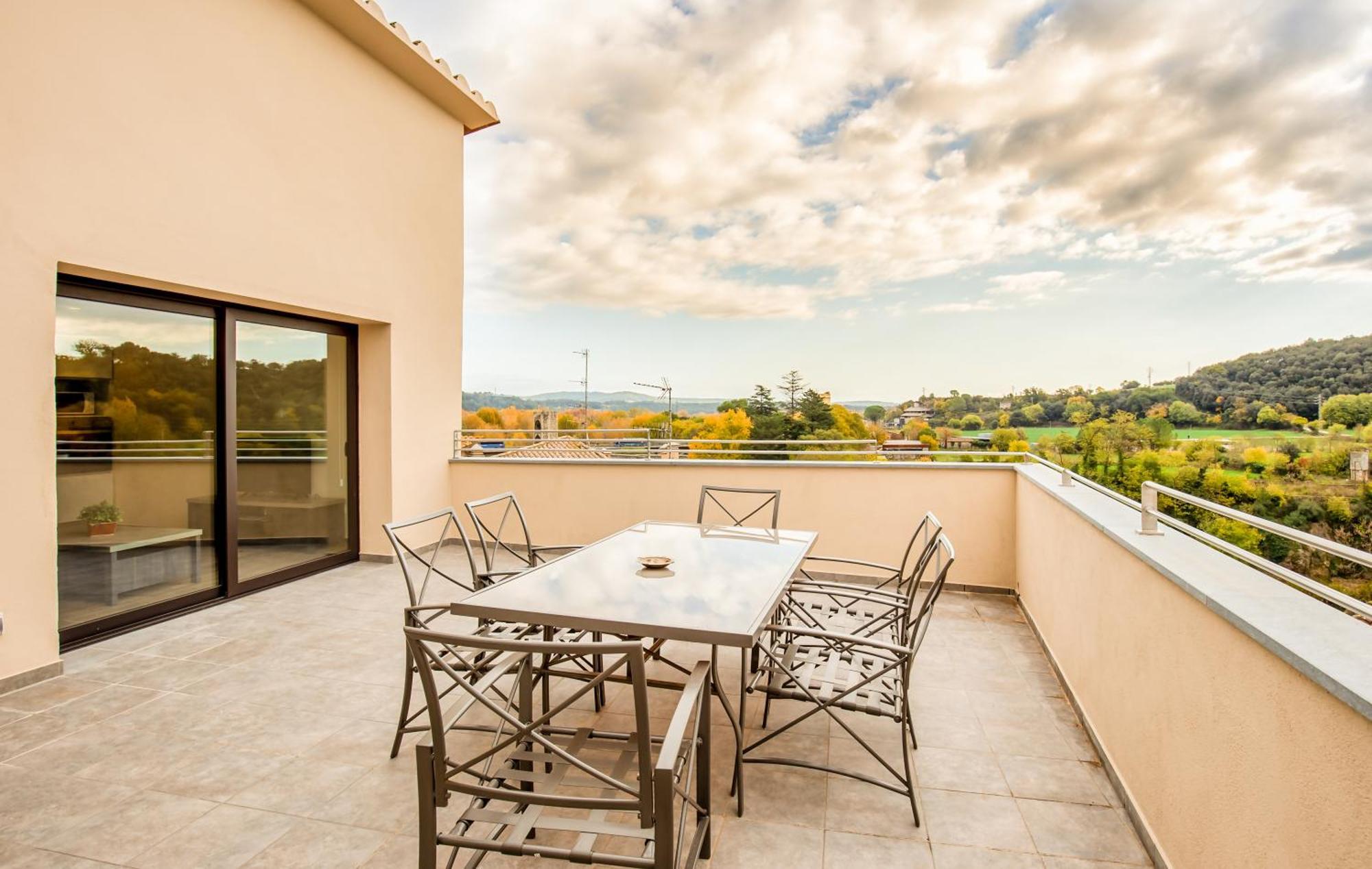 Can Cintet 3 Apartamento Con Terraza En Besalú Exterior foto