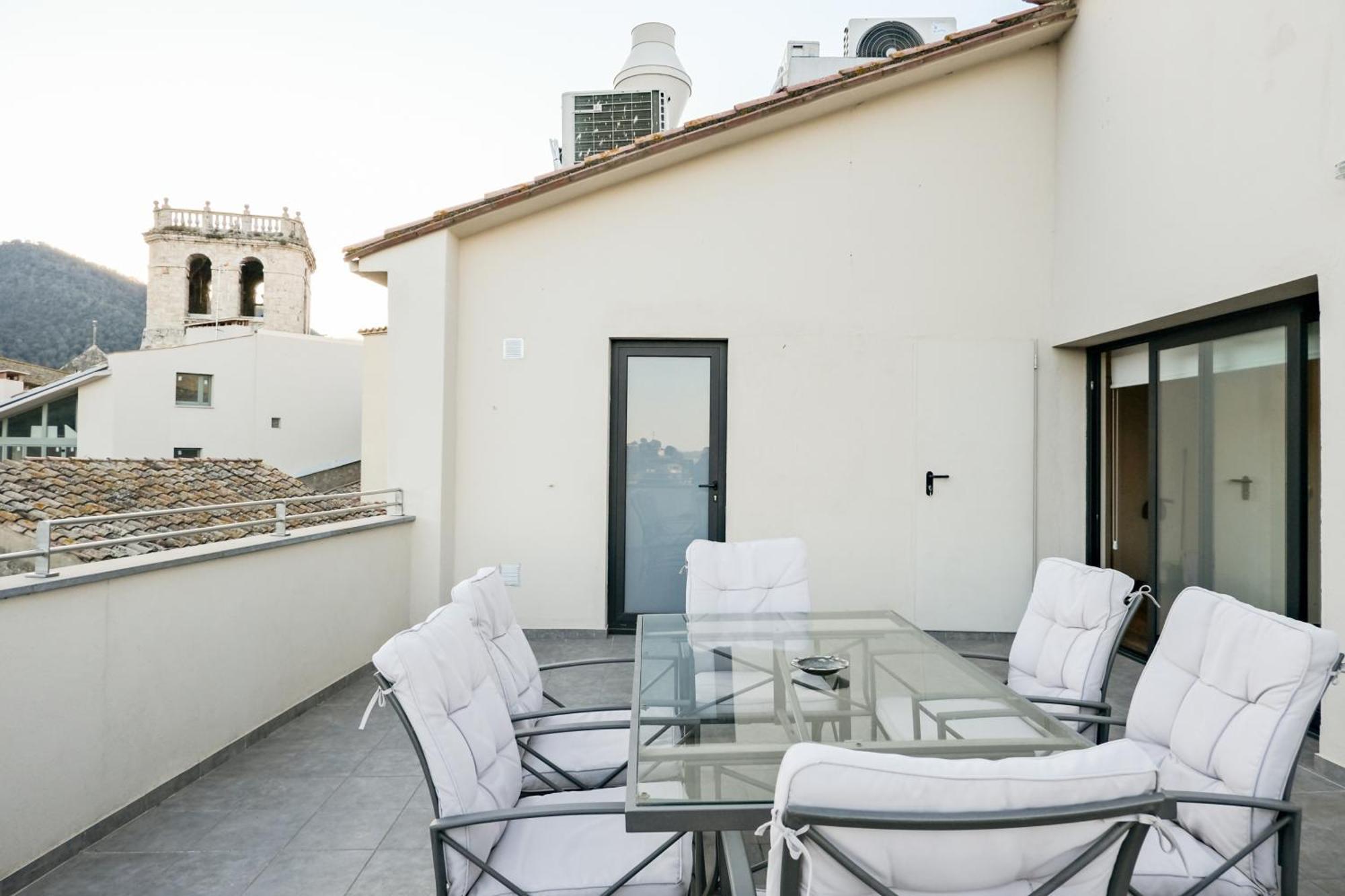 Can Cintet 3 Apartamento Con Terraza En Besalú Exterior foto