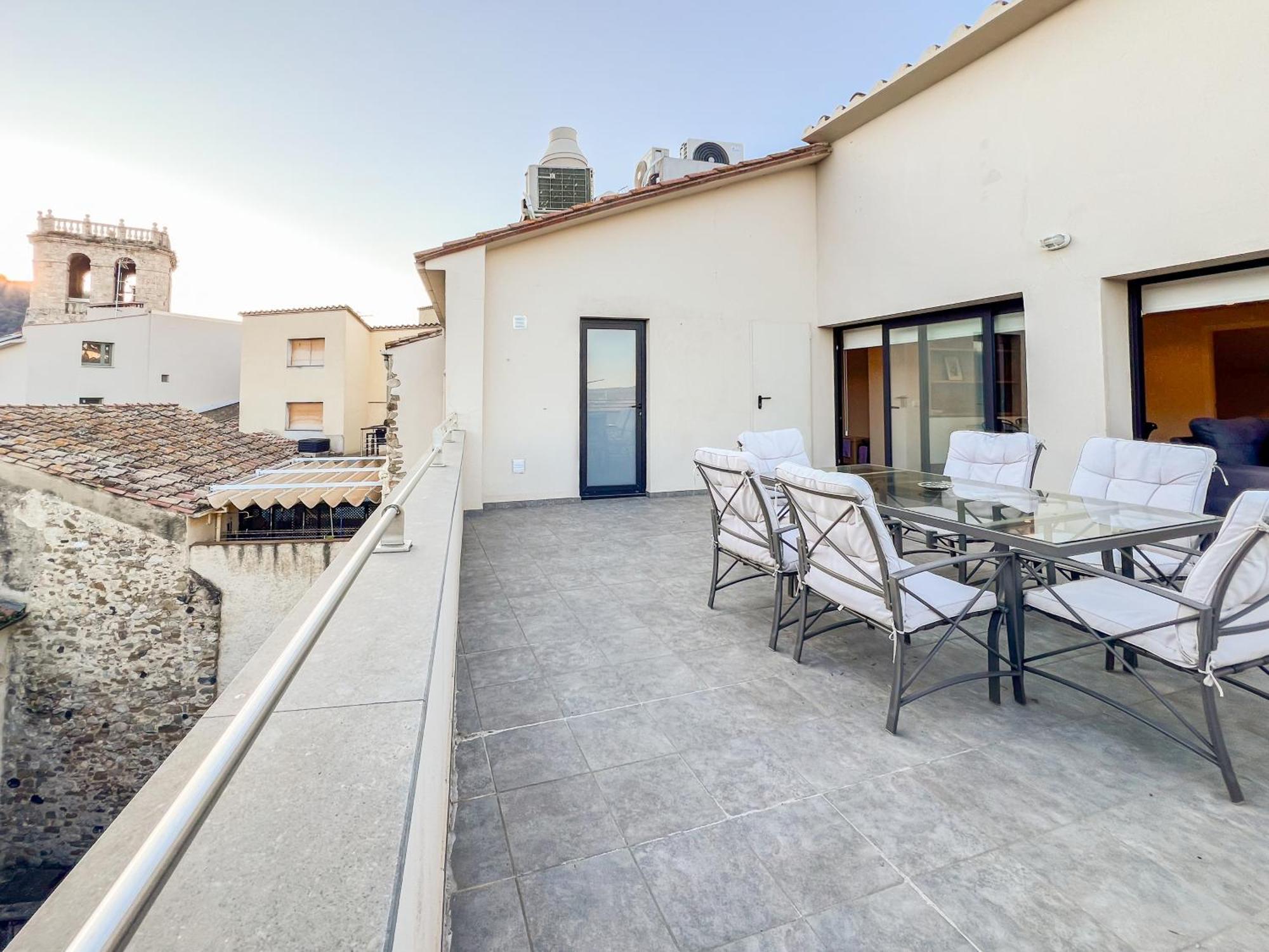 Can Cintet 3 Apartamento Con Terraza En Besalú Exterior foto
